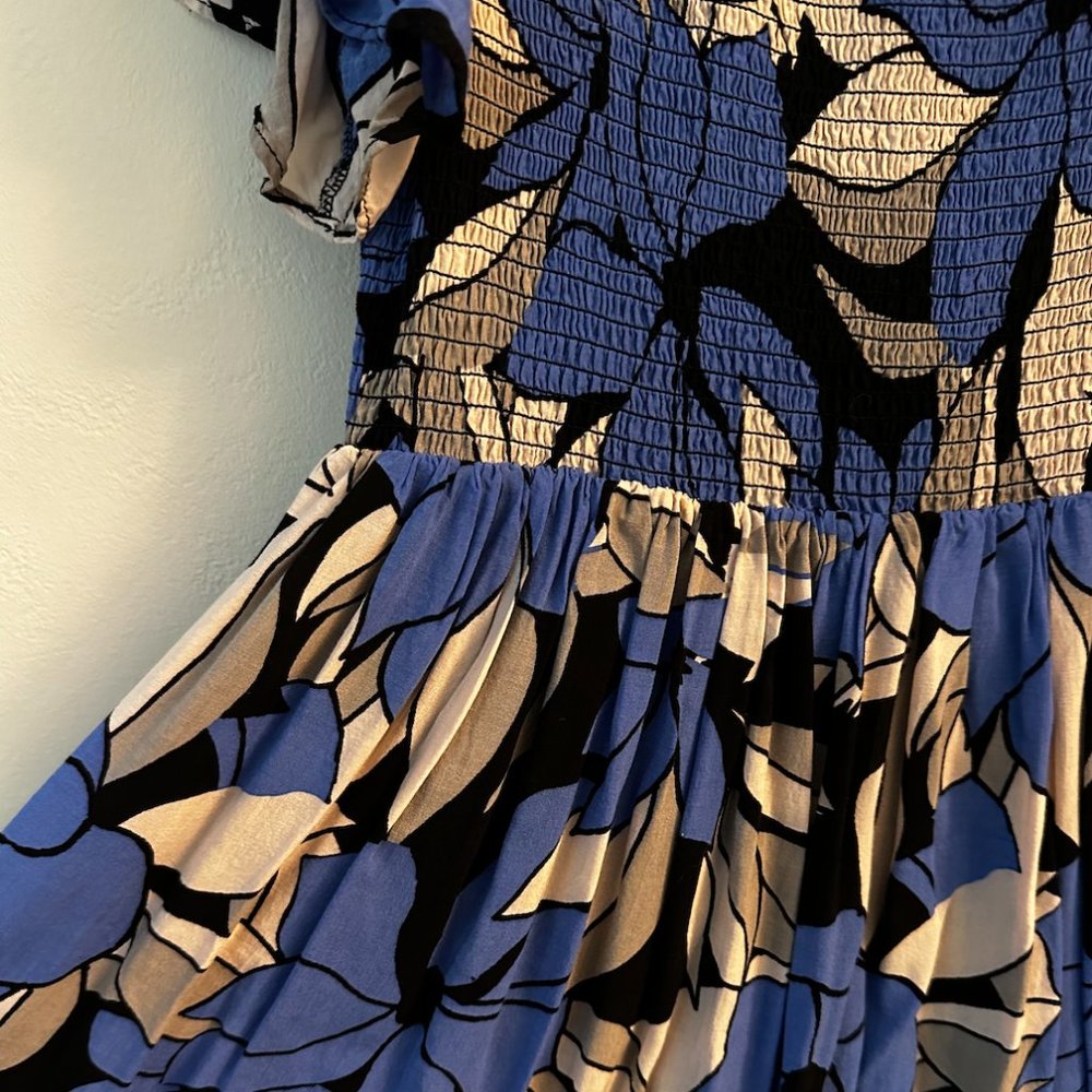 Free People Floral Mini Dress